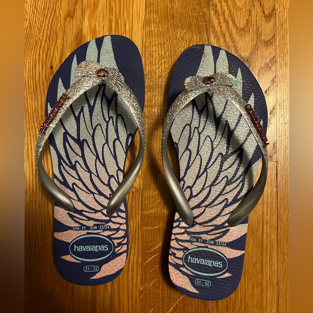 Havaianas girl flip flops
